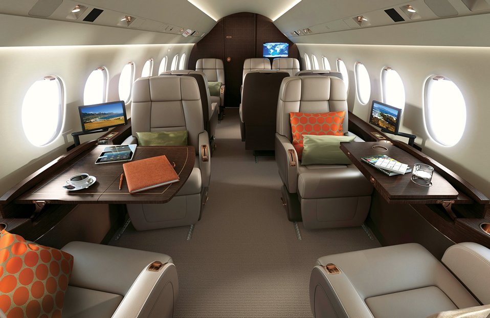 PRIVATE JETS INTERIOR